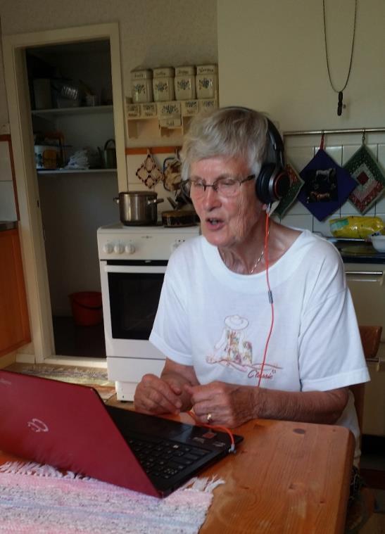 Roller förändras Deltagarna hade blivit mer självständiga och behövde inte längre så mycket hjälp från anhörigstödjarna