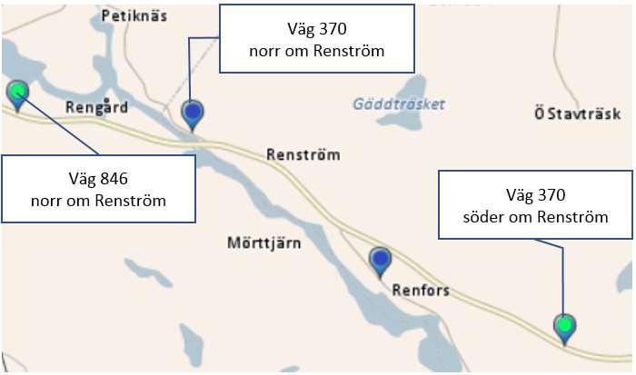 årsdygnstrafiken (år 2011) till 160 fordon varav 10 var lastbilar (Figur 6 och Tabell 2).