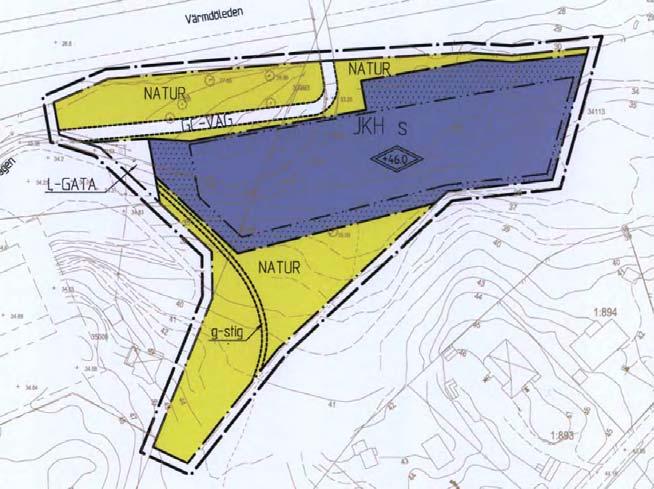 Bo 1:1070 3(9) Tomtbeskrivning Planförhållanden Fastigheten har en areal om ca 4 437 kvm enligt bilagt fastighetsutdrag.