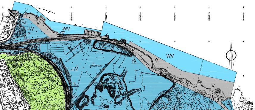 1. Någon kommunalt hamnområde i statligt vatten finns inte i Uppsala kommun. Figur 6.5.3.