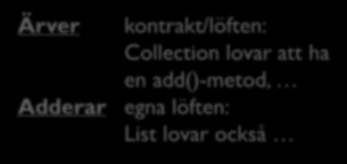 kontrakt/löften: