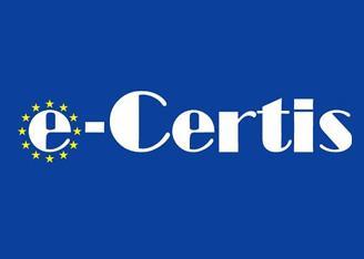 e-certis Databas som innehåller upplysningar om de vanligaste typerna av bevis avseende uteslutningsgrunder och kvalificeringskrav i offentliga upphandlingar som finns i medlemsstaterna i EU