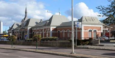 Sid 6(9) Karlstad Centralstation, uppförd 1869. Foto Juryutlåtande arkitekttävling 2017. Arkitekttävling En arkitekttävling för stationsområdet i Karlstad har genomförts.