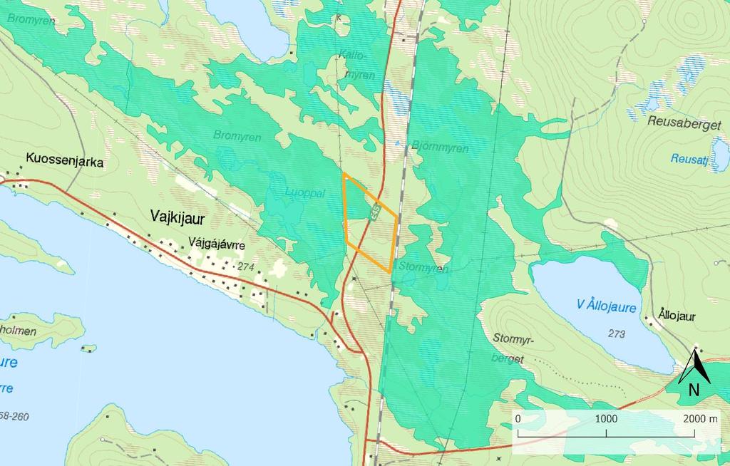 3 Naturvärdesinventering 3.1 Kända naturvärden Inventeringsområdet omfattas inte av någon typ av formellt skydd. Inga kända naturvårdsarter finns rapporterade från området (Artportalen 2018).