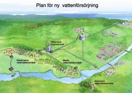TEKNISK FÖRSÖRJNING VATTEN OCH AVLOPP En ny huvudvattentäkt planeras för Skellefteå kommun.