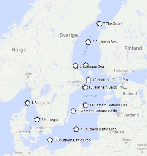 Innehåll Förekomst i svenska vatten Östersjön 2014 Stora sjöarna 2015, 2017 Stadens påverkan