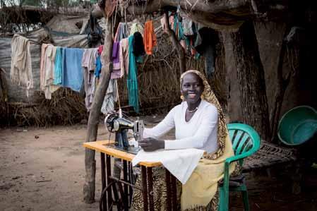 Ett tack från Svenska kyrkans internationella arbete Att resa sig starkare har varit temat för fasteinsamlingen i år. Det har handlat om hjälp till självhjälp i flyktingläger i Syd-Sudan.