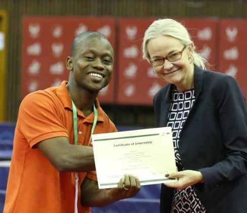 DRÖMMEN ÄR ATT FÅ SPELA PINGIS UTOMLANDS pingis jorden runt Detta har bland annat resulterat i att Ghana vann en guldmedalj i Mini-Cadet-kategorin av 2019 World Junior och Cadet Championships som