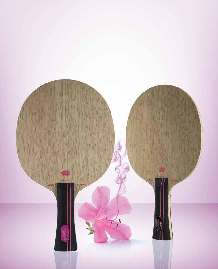POSTTIDNING B THE BEAUTY OF NATURE AZALEA ALLROUND Beautiful lightweight allround 5-ply blade influenced by the Japanese Table Tennis culture.