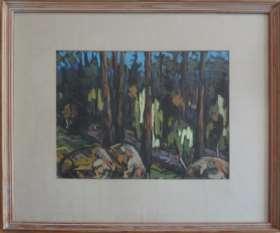 , pastell, 22 x 26 cm.