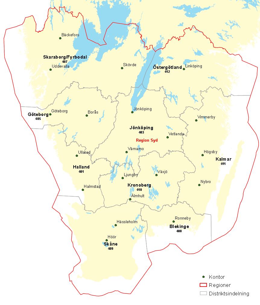 Skogsskaderapport Region Syd 2018 Datum 2019-02-08 Diarienr 2019/438 1(12) Mats Carlén Skogsskador i Region Syd 2018 Inledning Denna rapport har tagits fram gemensamt av Region Syds