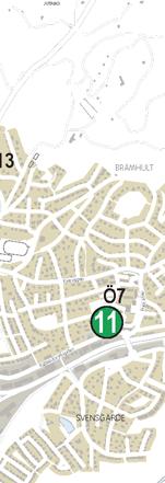 V18 Ö7 ing öp nk Jö 40 B äc kes gen Viaredssjön Rv