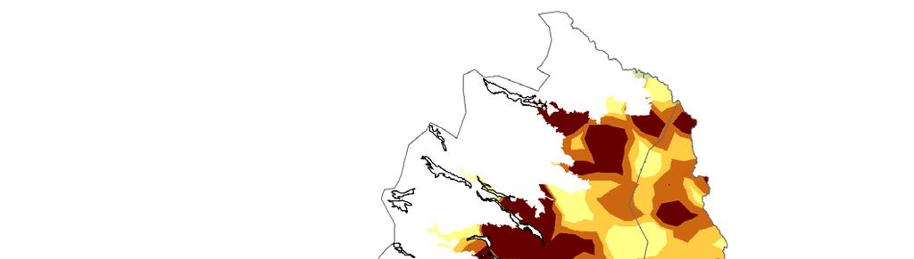 Andel gammal skog Figur 5.10. Andel gammal skog av total skogsmarksareal, procent.