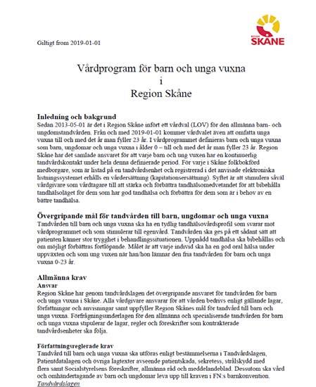 Disposition - förskolebarn och oral hälsa Hur tandvården arbetar munhälsofrämjande 0-6 år - den organiserade barn och ungdomstandvården - hur är den uppbyggd?