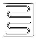 SES Keramiska infraelement 245 35 SES Kerin 1 Radie 40mm