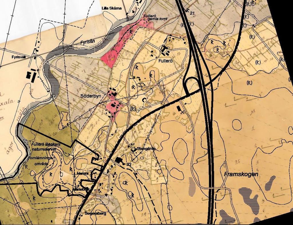 1700-talets landskap (1763) Vid storskiftet 1765 slogs Vijorden samman med bolbyn.