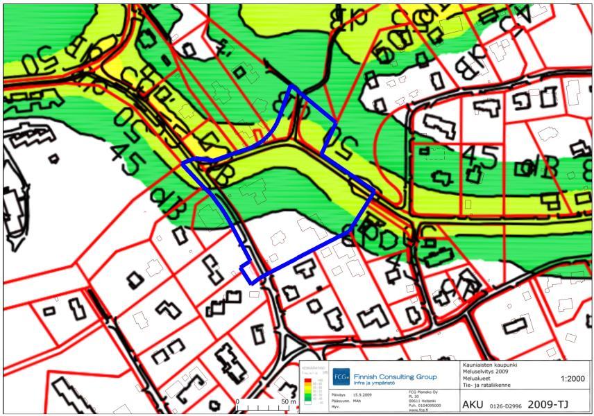 Norra Heikelvägen 23 25, Ak 228 7.3.2019 5(11) 1.3.3 Skyddade objekt Inom planområdet finns inga objekt som är skyddsmärkta i detaljplanen eller skyddade enligt byggnadsskyddslagen. 1.3.4 Störningsfaktorer i omgivningen Trafik Inga trafikräkningar har utförts inom planområdet inför planändringen.