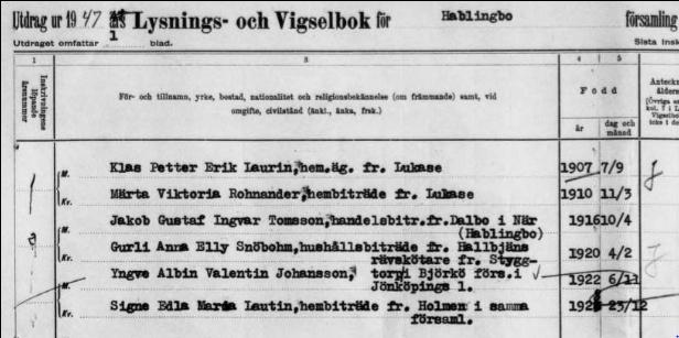 D h H Fler arkiv Många andra arkiv och databaser finns, de mest använda är dessa.
