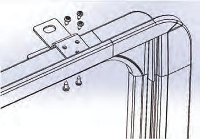 a self-drilling  7 8 Slide the rear bracket onto the rear