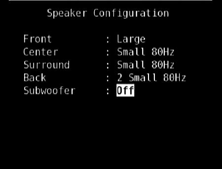 HUR DU ANVÄNDER T 785 SETUP MENY Picture Controls (Bildkontroller): Aspect Mode (Inställning av Bildförhållande) - Letterbox Speaker Setup (Högtalarinställning): Ifrån