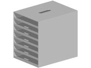 EFG Express/Förvaring/EFG Storage EFG Storage Tillbehör till hyllor och skåp Extra hyllplan C: Bricka Pennfack F: Blankettset G: Pärmstöd