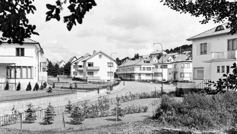 bryggeri, villaområdet längs Skårsgatan samt torpet