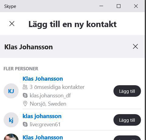 SKYPE Ringa upp När du är inloggad på Skype kan du ringa och skicka meddelanden till en eller flera personer.