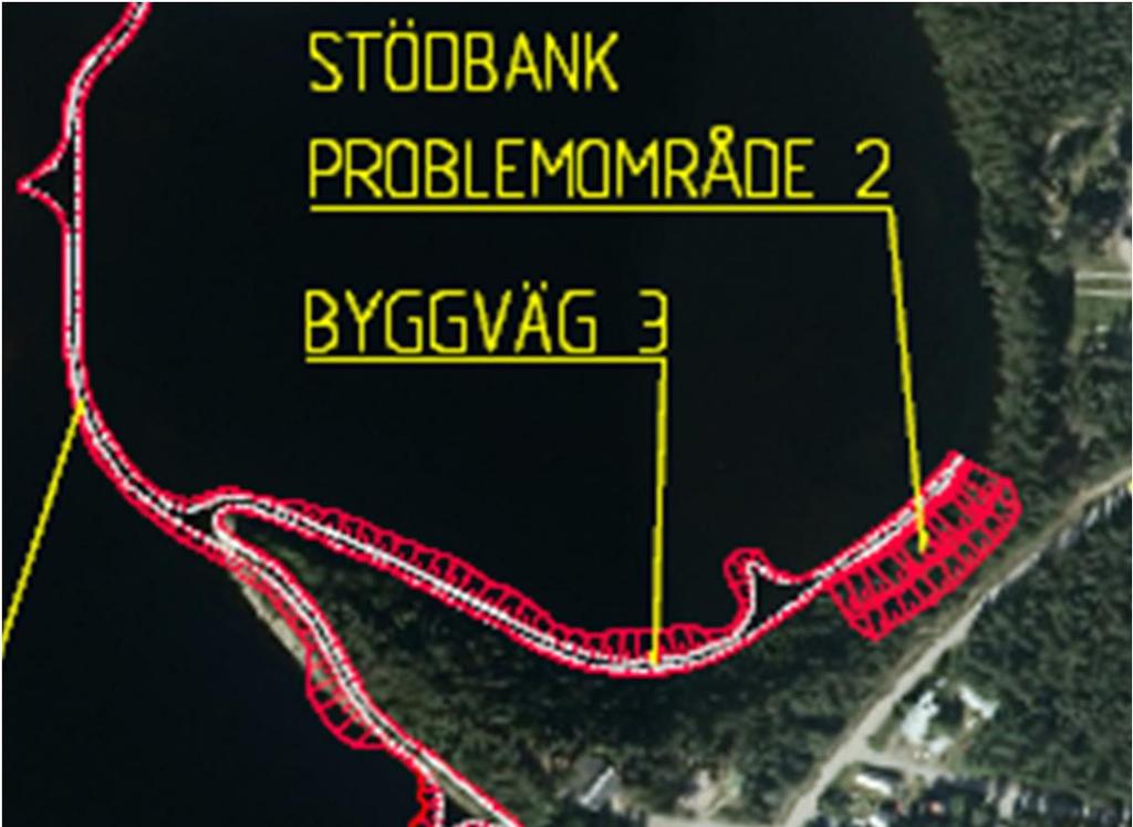 Val av åtgärd för problemområde 2 Stödbank bedöms även här