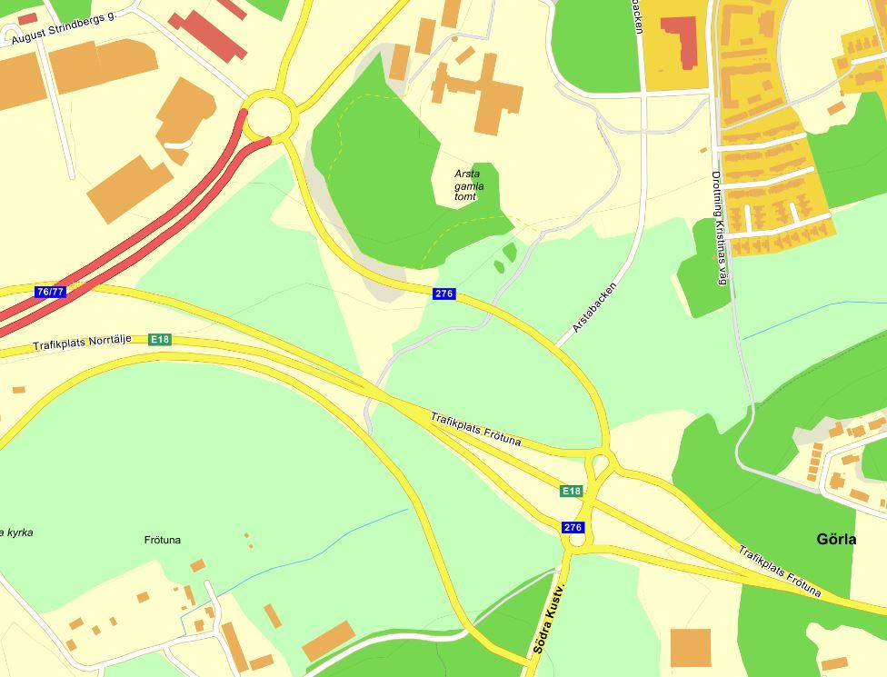 3 (6) Gatuarbeten Detta investeringsärende inkluderar merparten av den infrastruktur som behövs för att området ska fungera för såväl motorfordonstrafik som gång- och cykeltrafik.