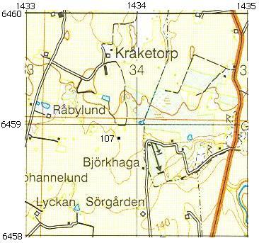 8E SO HJO från 2002. Torpet utmärkt med nummer och markering.