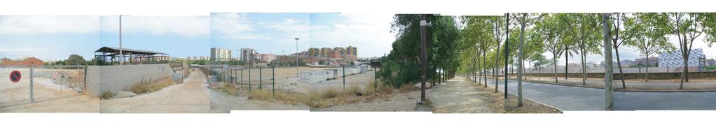 Panoramabild över området Barcelona Sant Marti La Verneda Bostäder efter byggnadsår (%) 2001 Innan 1901 10,8 5,4 0,0 1901-1940 15,8 12,4 0,3 1941-1960 13,5 12,8 14,3 1961-1980 48,0 49,8 75,5
