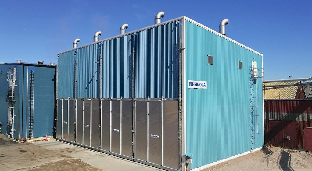 De nya kamrarna är utrustade med tryckramar, HWHP-högtrycksvattenbasning och HEINOLA Eco Styrsystemet där en Kvalitetskammare Opti -torksimulator är integrerad.