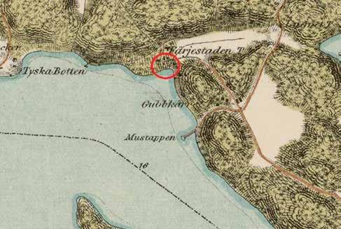 Namnet Färjestadvägen i Södra Ängby vittnar än idag om den gamla färjeförbindelsen. Området kring Sätra har varit permanent befolkat sedan Sätra gård uppfördes år 1376.