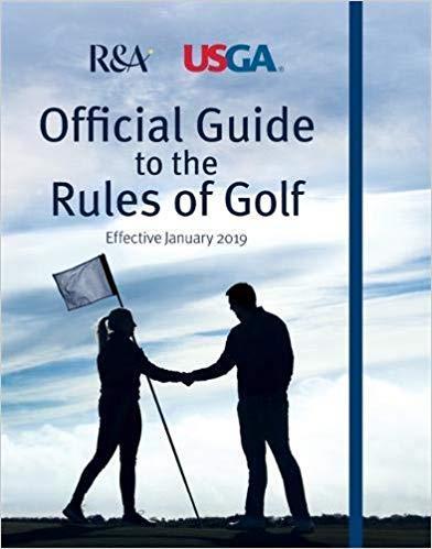 Official Guide to the Rules of Golf (522 sidor) 2019 Ersätter den tidigare Decisionsamlingen; innehåller De 24 reglerna med tolkningar Definitionerna med tolkningar
