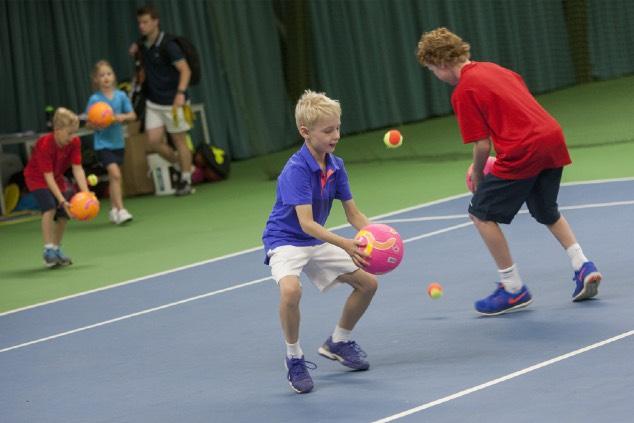 idag. Detta medför att när barnen kommer till tennisskolan har