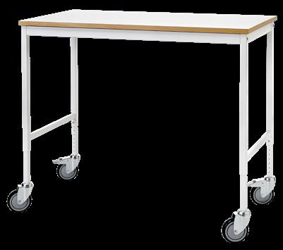 Rullbord Stadiga rullbord Våra stadiga rullbord passar bra när du vill kunna flytta bordet, till exempel dra ut det från väggen.