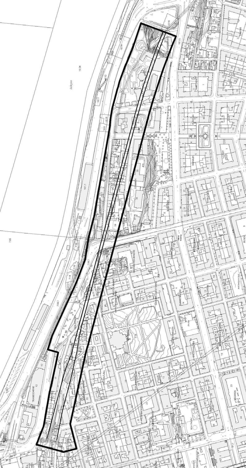 7 (10) S-TDp 2003-12144-54 Utrymningsväg/tryckutjämning vid Katarinavägen Utrymningsväg till Stadsgården Utrymningsväg till befintlig tunnel Station vid Slussen med entré från Katarinavägen och