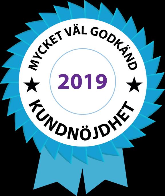 Nöjd Kund Index Lidköping Elnät 2008-2019 Baserat på 10 för kunden viktiga nöjdhetsfrågor,