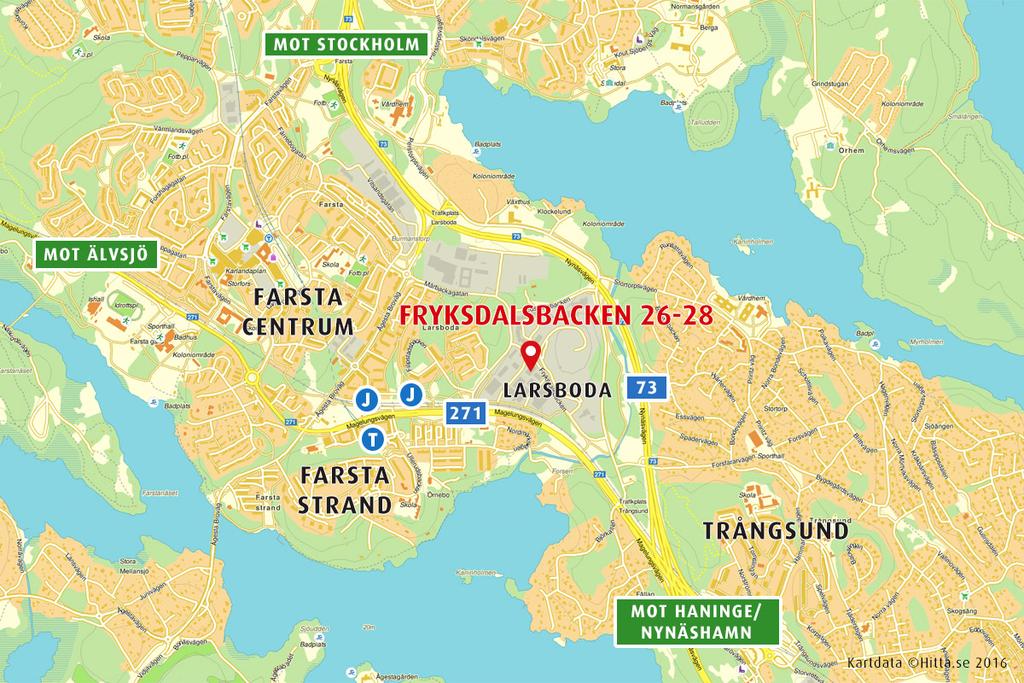 Karta För mer information Anna Johansson Uthyrare Tel:
