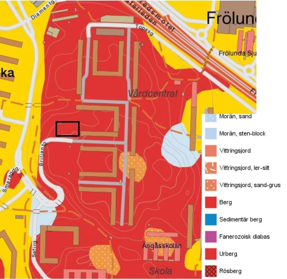 Revidering av dagvatten PM 6 (13) Recipienten klassas som mycket känslig enligt dokumentet Reningskrav för dagvatten.