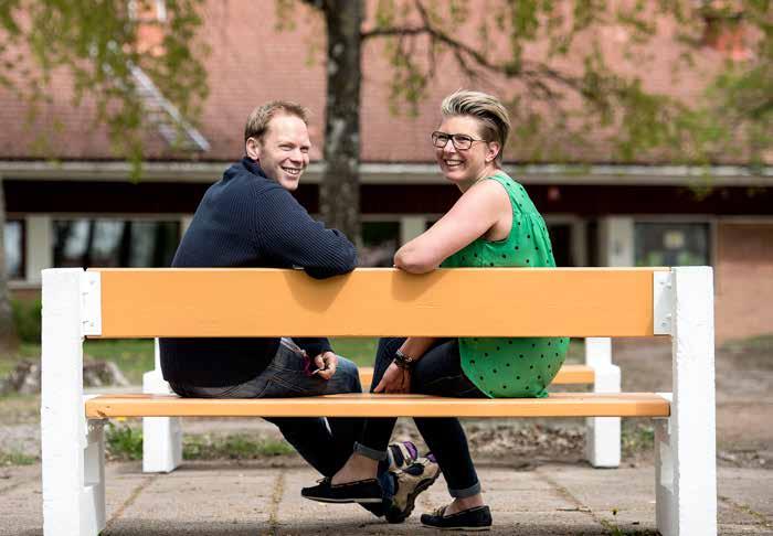 HÄLSOBOKSLUT Foto: Jerry Lövberg annat utbildning i ledarskap, organisationsteorier, förändrings- och kvalitetsarbete, lagstiftning inom personalområdet.