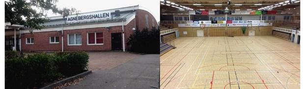 Handbollshallar 2019 Agnebergshallen (Färgaregatan 10) har en publikkapacitet på 2400 personer och kan