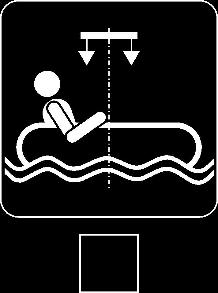 No protection against drowning. 0.03 bar 