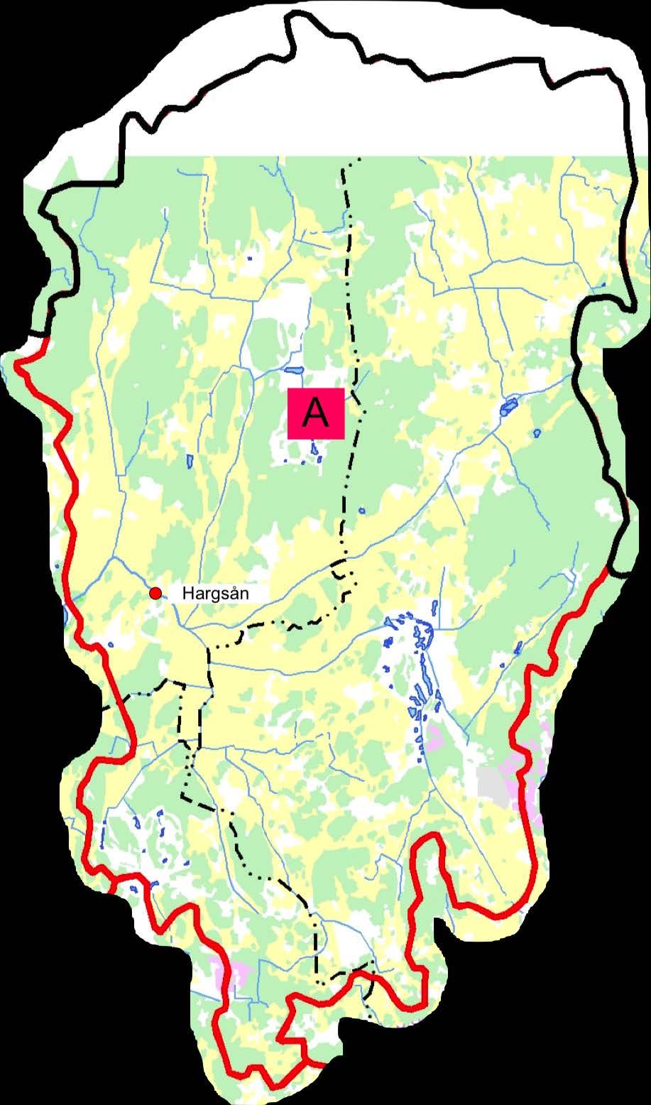 A. Hargsåns avrinningsområde Vattendrag bottenfauna