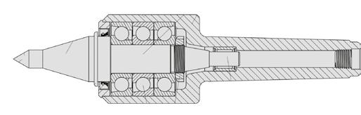 Spindellagrad NC-dubb - Royal Spets 60 Noggrannhet ± 0.0013 mm, spets 60 Max Vikt av Axial belastning Kona A B C D E F G H rek.