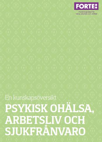 ÅTERGÅNG I ARBETE - INVOLVERA ARBETSPLATSEN Arbetsplatsen måste vara involverad för att medarbetaren ska komma tillbaka i arbete på ett bra