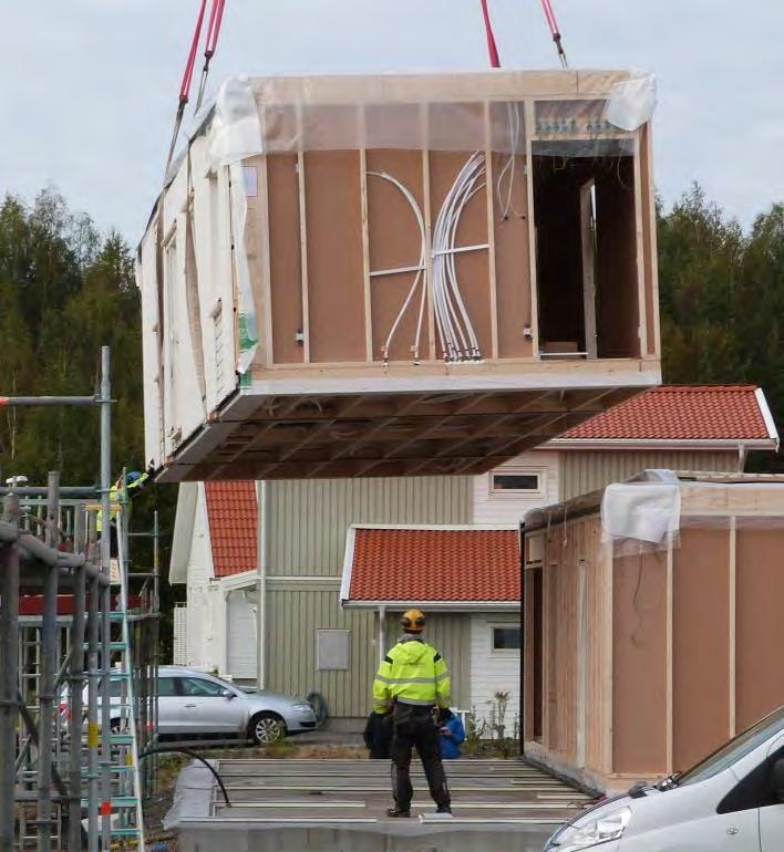 Påbörjade småhus Sverige 1 000 hus 45 40 35 30 25 20 15 10 5 0 1975