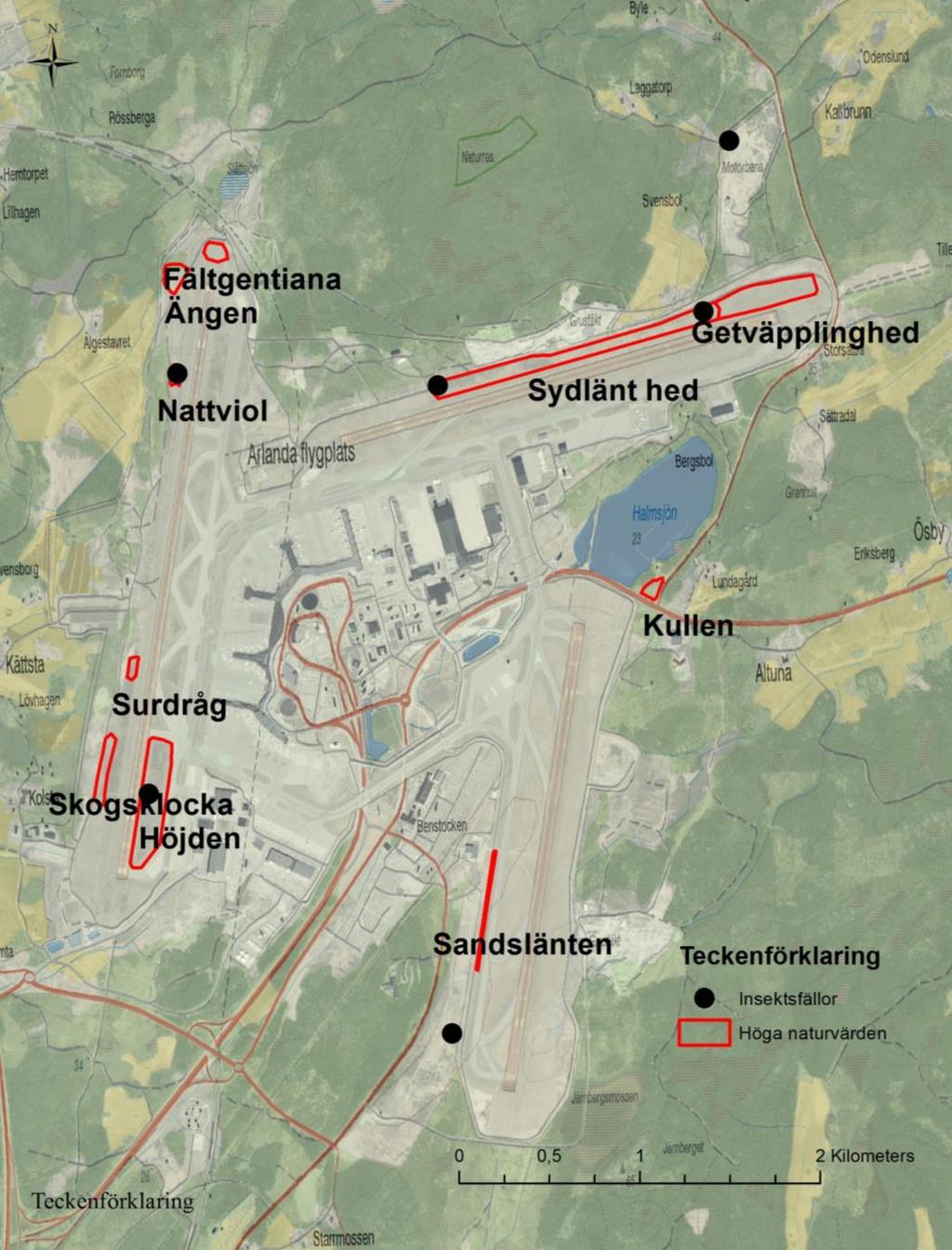 Biologisk mångfald på Arlanda 2013 Sida 20 av 49 Figur 19.