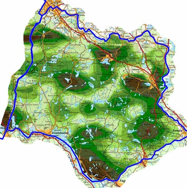 Geografisk fördelning av skador Den geografiska fördelningen av skador bestäms naturligtvis i hög grad av var det finns ungskogar.