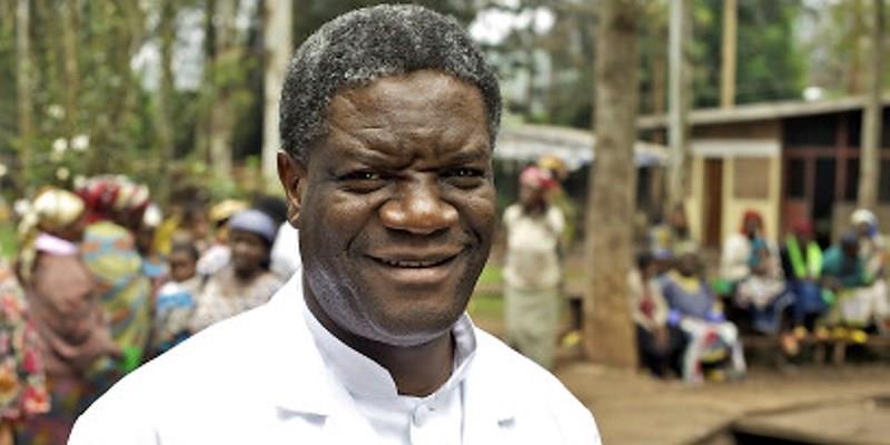 En människa som tycks höja sig över själva livet. Nobels Fredspris 2018 till Dr. Denis Mukwege Det är en enorm glädje att Mukweges insatser uppmärksammas med Nobels fredspris.